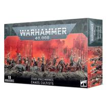 Workshop de jogos de miniaturas Warhammer 40.000 Chaos Cultists