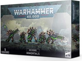 Workshop de Jogos de Miniaturas Warhammer 40K Necrons Immortals