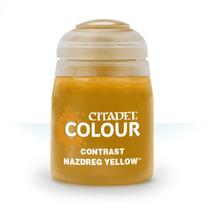 Workshop de jogos de pintura Citadel Contrast Nazdreg Yellow 18mL