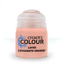 Workshop de jogos de pintura Citadel Layer Lugganath Orange 12mL