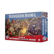 Workshop de jogos de tabuleiro Dungeon Bowl com miniaturas