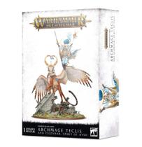 Workshop de jogos em miniatura Warhammer Age of Sigmar Lumineth Realm-Lords Archmage Teclis