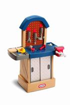 Workshop Little Tikes Tough Beige com martelo, chave inglesa e serra Workshop Little Tikes Tough Beige com martelo, chave inglesa e serra