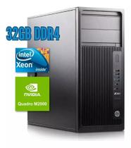 Workstation Hp Z240 32gb RAM Ddr4 XEON E3 1240 V5 NVIDIA QUADRO M2000