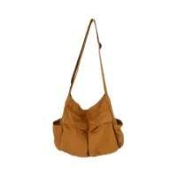 Workwear lona ombro grande capacidade retro messenger bag nova classe estudante messenger bag Workwear lona ombro grande capacidade retro messenger bag nova classe estudante messenger bag