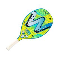 Wrap Beach Tennis Racket, Fibra de carbono, Super Power, Spin