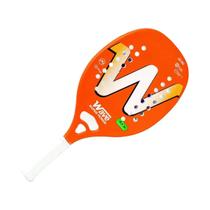 Wrap Beach Tennis Racket, Fibra de carbono, Super Power, Spin