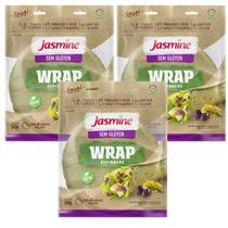 Wrap Sem Glúten Espinafre Jasmine 3 pct Wrap Sem Glúten Espinafre Jasmine 3 pct