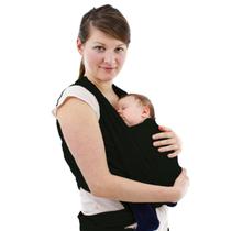 Wrap Sling Carregador Passeio De Bebe Malha Respirável Liso Grafite - Best Sling