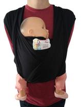 Wrap Sling Várias Cores Preto/Preto