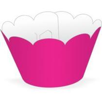 Wrapper Cupcake Tradicional - Pink - 5cm x 22cm - 12 unidades - Nc Toys