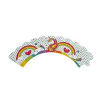 Wrapper para Cupcake - Unicórnio - 14cm - 12 unidades - NC Toys - Rizzo
