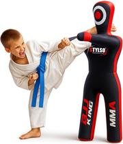 Wrestling Dummy Stylso Black 19 cm de MMA para crianças não preenchidas