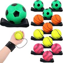 Wrist Return Ball Deekin, 12 peças de pulseira esportiva, brinquedos para crianças