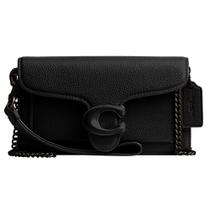Wristlet Coach Polished Pebble Tabby Black Leather Wristlet Coach Polished Pebble Tabby Black Leather