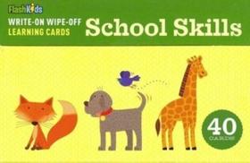 Write-On Wipe-Off Learning Cards - School Skills - Sterling Publishing Co., Inc