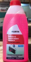 Wurth fluido solucao arrefecimento orgânico 33% rosa claro 1l