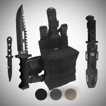 Wwart Bornal Perna Modular Com Bainha Mais Faca Rambo De Sob