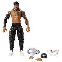 WWE Jimmy USO Elite Collection 6 Action Figure, 6 polegadas Posable Collectible Gift for WWE Fans Ages 8 Year Old & Up - WWE MATTEL