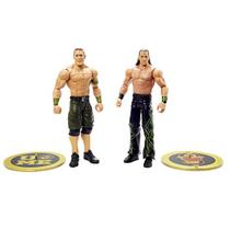 WWE John Cena e Shawn Michaels Championship Showdown 2 Pack 6 em Action Figures High Flyers Battle Pack para idades a partir dos 6 anos