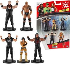 WWE Pencil Toppers 5pk Bayley Rollins Roman Reigns The Rock