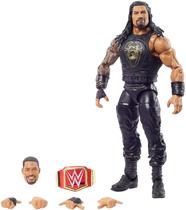 WWE Top Picks Elite Roman Reigns Action Figure with Universal Championship6 in Posable Collectible Gift for WWE Fans Ages 8 Year Old and Up