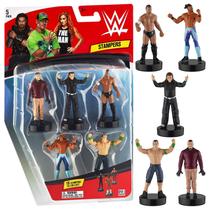 WWE Wrestler Stampers 5pk Hardy Kofi Kingston John Cena Finn - PMI International