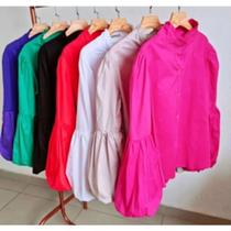 WWZ FASHION Blusa Manga Longa Estilosa e Confortavel 6292