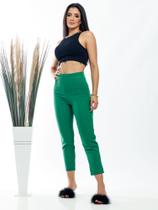 WWZ FASHION Calça Alfaiataria Feminina Cintura Alta LANÇAMENTO Moda ZR 020