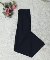 WWZ FASHION Calça Pantalona de Linho 900 Elegante e Confortavel
