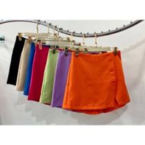 WWZ FASHION Shorts Saia de Alfaiataria 102 Tendencia de Moda