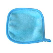 Wylimg Almofada Lavável Microfibra Removadora Maquiagem Azul