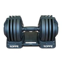X-Dumbbell 3 em 1 Ajustável Roppe - Kettlebell, Dumbbell e Barra Montada