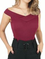 X Store Blusa Regata Feminino Sem Gola Canoa Canelada Com Bojo Primavera Super Moda X Store Blusa Regata Feminino Sem Gola Canoa Canelada Com Bojo Primavera Super Moda
