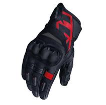 X11 luva impact 3 cano curto couro masculina preto/vermelho p X11 luva impact 3 cano curto couro masculina preto/vermelho p