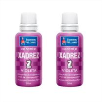 Xadrez Corante Liquido 50ml Diversas Cores - Kit 2 Unidades