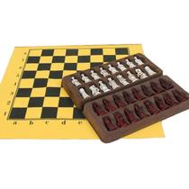 Xadrez Tabuleiro de Xadrez Brinquedo Real Qingbing Peças de xadrez personagens presentes xadrez antigo