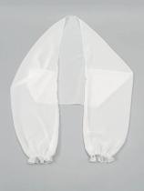 Xale De Chiffon Cor Sólida 150x48cm Para Verão, Proteção Solar E Ar Condicionado, Capa De Ombro Tipo