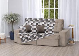 Xale De Jacquard Manta De Sofá Poltrona Cama 1,35M X 1,50M
