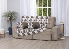 Xale De Jacquard Manta De Sofá Poltrona Cama 2,40M X 1,50M
