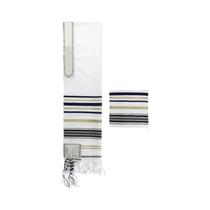 Xale De Oração Messiânico Masculino Tallit 185x51cm Presente De Natal Judeu Mercado HolyLand