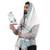 Xale de oração Tallit Halleluyah Lord's Name XL 182x91cm Israel
