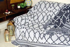 Xale de Sofá Jacquard Rústico Dupla Face - Thaís Xale de Sofá Jacquard Rústico Dupla Face - Thaís
