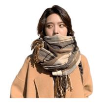 Xale Echarpe Cachecol Lenço ,com Franjas, Elegante, Pashmina