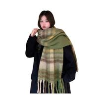 Xale Feminino De Luxo Em Caxemira, Cachecol Grosso E Quente De Inverno, Pashmina Longa Para Aquecer