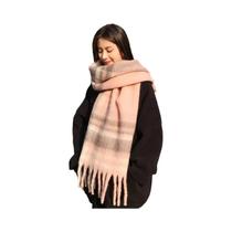 Xale Feminino De Luxo Em Caxemira, Cachecol Grosso E Quente De Inverno, Pashmina Longa Para Aquecer