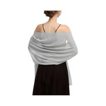 Xale Feminino Leve De Chiffon Elegante Com Efeito Bolha Para Uso Casual E Noturno