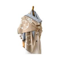 Xale Feminino Quente De Jacquard Em Falso Cashmere, Versátil Para Outono E Inverno, Proteção Para O