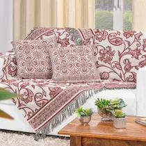 Xale Grécia 5 Peças Vinho - Decor.All