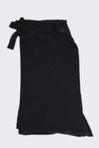 Xale Lã Alpaca Preto de Amarrar Xale Lã Alpaca Preto de Amarrar
